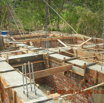 Top of the foundation